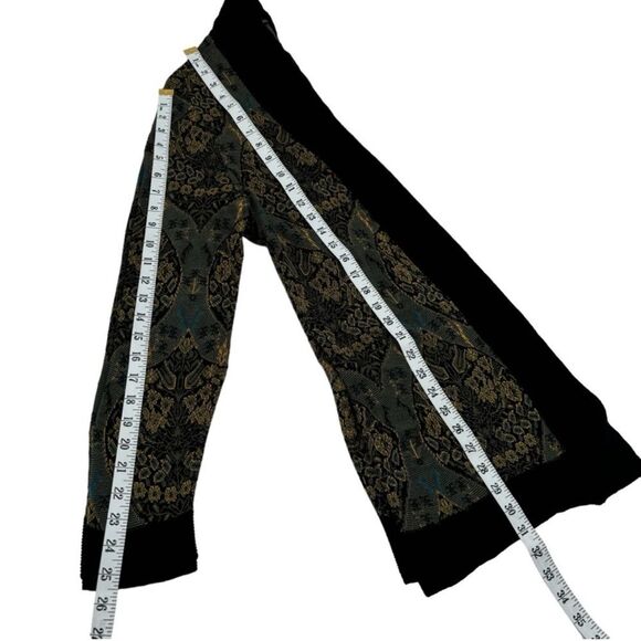 Peruvian Connection Black and Gold Women's Sweater - Picture 9 of 11